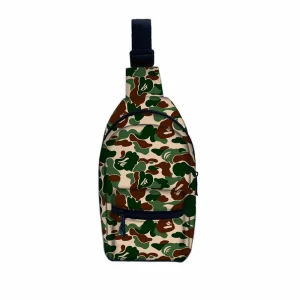 High Quality Polyester Crossbody Messenger Shoulder Bag for Men Custom Logo Large Capacity