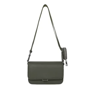 High Quality Trendy Luxury Bags Custom Designer Fashion PU Leather Shoulder Bags Women Men Handbags Durable Polyester Zipper