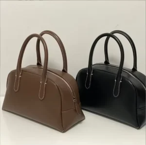 High Quality Vegan Leather Vintage Lady Dress Single Strap Chains Portable Messenger Shoulder Crossbody Handbag