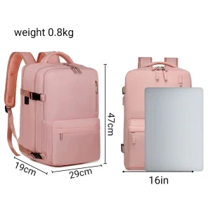 High Quality and Fashionable Laptop Bags with Special Features Shockproof USB Charging for Business School and Travel