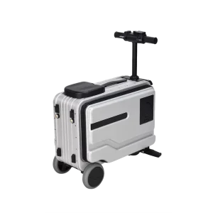 High Speed All Terrain Ride On Bag Lightweight Aluminium Frame Electric Waterproof Suitcase Durable PC Modern Portable Carry Ons