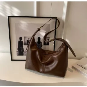 High end Feeling Large capacity Women’s Bag New Stylish Crossbody Bag Casual Versatile Shoulder Bag Simple Design
