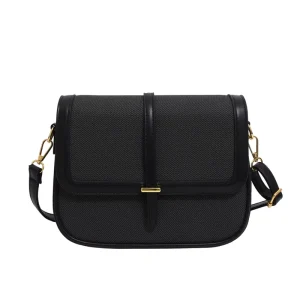 High quality Women’s Fashion Messenger Crossbody Bag with PU Material Magnetic Clasp Portable All