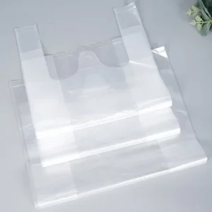 Hot Plastic Bags Pollution Bags Work Household Packaging Products Collection to Shop Plastic t Shirt Bag