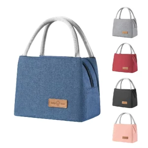 Hot Selling Fashion Custom Insulated Cooler Lunch Bag Polyester Aluminum Foil Waterproof for Men and Women Adults