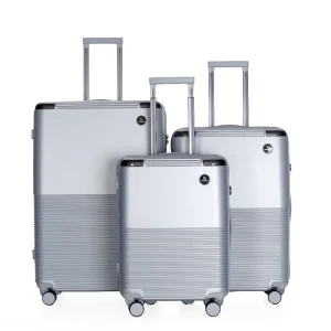 Hot Selling PC Luggage Set Scratch Resistant Material for Carry on Luggage and 360 Degree Rotating Wheels