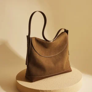 Hot Selling Womens Hobo Bags High Quality Suede Vintage Suede Womens Tote Large Capacity Ladies Crossbody Shoulder Bags