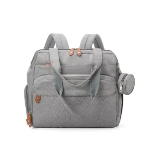 ISO Factory Supply Large Capacity Baby Diaper Bag Newborn Baby Maternity Bags Backpacks Travel Mommy Bag With Changing Pad