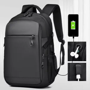 In Stock Expandable Laptop Backpack Large Capacity Student Computer Bag for School & Business Brand