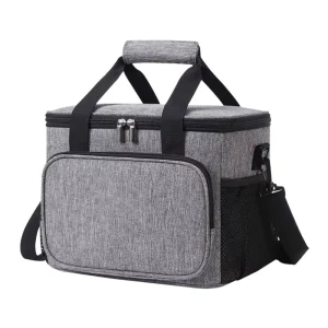 Insulated Lunch Bag Cooler with Zipper Leak Proof Reusable for Men Women Work Picnic Travel