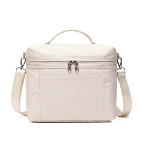 Insulated Oxford Cloth Lunch Bag Thermal Pouch Large Capacity Outdoor Picnic Shoulder Strap Handheld Fresh Keeping Lunch