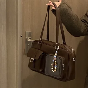 Ita Bag Compact Stylish Bag for Everyday Essentials Mini Bag Retro Messenger Bag