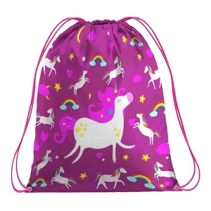 JYL 2501032 Waterproof Polyester Drawstring Bag Wet Dry Large Travel Sport Bag 34x42cm Custom Logo
