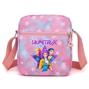 K pop Zipper Crossbody Bag Cute Cartoon Shoulder Bag Adjustable Strap Anime Merch Ideal Birthday Gift for Women