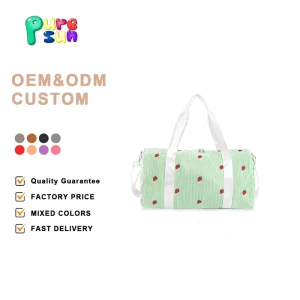 Kid Custom Duffle Bag Gym Fitness Travel Bag With Logo
