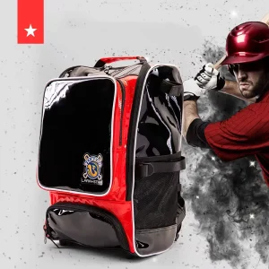 LS0036 Custom Logo PU Sports Baseball & Fitness Gym Bag for Men and Women