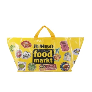 LaLarge capacity Shopping Promotional Bag Custom Logo Design Top Quality New Design Laminated PP Woven Bag