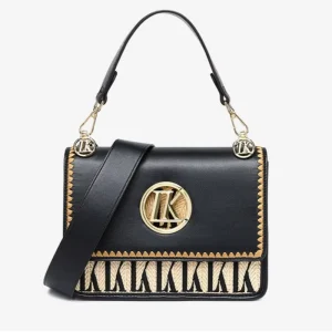 Ladies’ Fashionable Letter printed Popular High end Flap Handbag
