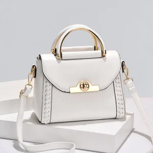 Ladies Handbag New Fashion Woven Women’s Small Square Crossbody Bag Single Shoulder Handbags Supplier