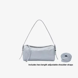Ladies Handbag New Leather Pen Holder One Shoulder Crossbody Sheepskin Mobile Phone Bag Fashionable Zipper Simple Portable