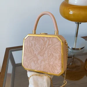 Ladies Shoulder Bag Chain Handbags Small Box Design Purse for Women