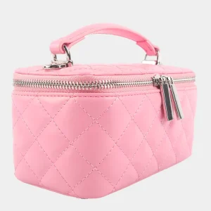 Lady Fashion Vintage High Quality Factory Price PU Leather Single Strap Crossbody Bag with Women Makeup Handbag