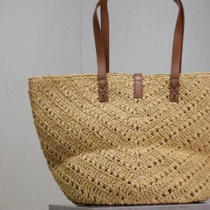 Lafite Grass Woven Women’s Tote Bag Designer Handbags Custom Tote Bag Luxury Handbags Guangzhou Summer Products Beach Bag