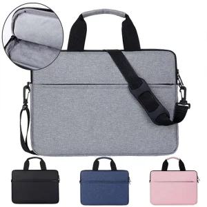 Laptop Bags 13 14 15 15.6 Inch Durable Polyester Laptop Sleeve Case Portable Waterproof Laptop Covers Shoulder Bags