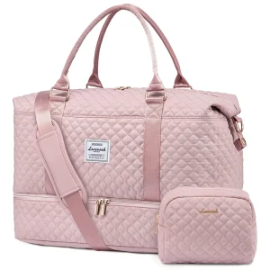 Large Capacity 2 Sets Waterproof Sports Gym Duffel Weekend Bag Travel Cross Body Women Men Sports Bag