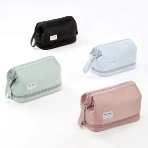 Large Capacity Cosmetic Bags Waterproof Fabric Makeup Bags