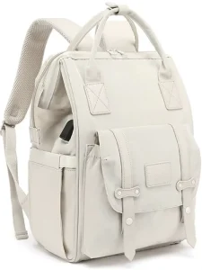 Large Capacity Diaper Bag Waterproof Nappy Backpack Mommy Bag with Stroller Straps and Pockets