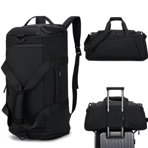 Large Capacity Gym Bag Male Wet Dry Separation Training Sports Shoulder Backpack Travel Bag for Luggage Training