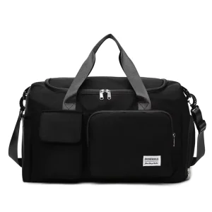 Large Capacity Gym Fitness Workout Business Travel Bag Sports Duffel Bag with Shoes Compartment