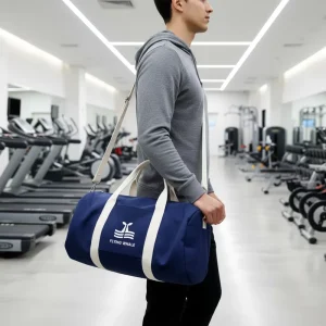 Large Capacity Luxury Gym Sport Duffel Bag Lightweight Canvas Nylon Custom Logo Dry Wet Separation Durable Travel Men Women