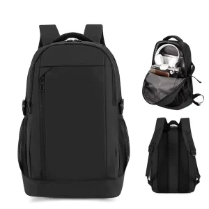 Large Capacity Multi-function Water-resistant Denim Custom Laptop Backpack Student’s Shoulder Bag Men’s Casual Travel Bag