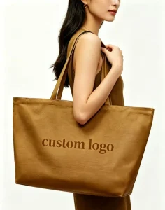 Large Capacity Multicolor Eco Friendly Canvas Printed Tote Bag Custom Logo Reusable Shopping Handbag Gift Bag All Seasons