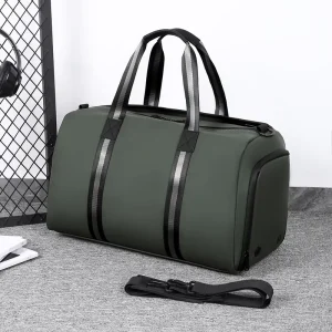 Large Capacity Waterproof Duffel Gym Bag Shoulder Strap Custom Logo Business Travel Braid Fitness Yoga Luggage Waterproof