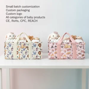 Large Capacity Waterproof Portable Baby Diaper Storage Bag Mommy Bag
