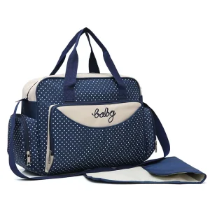 Large Capacity Waterproof Printed Baby Stroller Diaper Nappy Bag With Changing Pad Maternity Bags Mummy Mommy Nursing Handbags