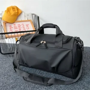 Large Capacity Waterproof Sports Gym Duffel Bag Multi Pocket Travel Bag with Adjustable Shoulder Strap OEM Custom Logo