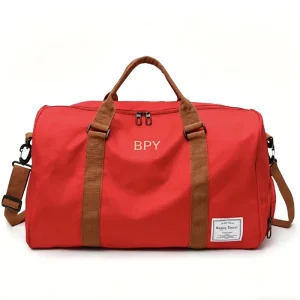 Large Capacity Waterproof Travel Sports Bag Yoga Bag Gym Bag With Shoe Compartment