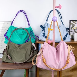 Large Capacity Waterproof and Wear-resistant Diagonal Cross Bag Nylon Shoulder Bag Business Leisure Bag