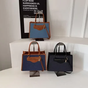 Large Capacity Women PU Leather Ladies Handbags High Quality Ladies Shoulder Messenger Bags Casual Tote Bag