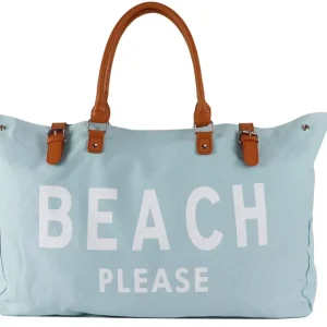 Large Carry on Bag with Leather Shoulder Straps Women Tote Bag Canvas Zipper Closure Autumn Beach Cotton
