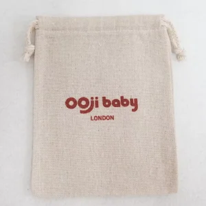 Large Linen Bag Personalized Embroidery Eco Friendly Durable Vegetable Bag Wedding Favor Drawstring Bag