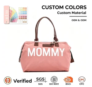 Large Multifunctional Mummy Baby Diaper Tote Bag Mommy Bag Set