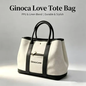 Large Reusable Open Closure PU Fashion All Seasons Tote Shopping Bags Solid Color Pattern