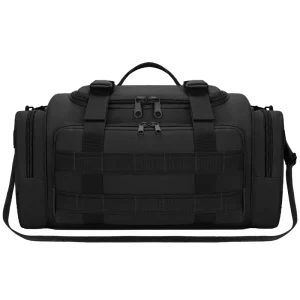 Large Tactical Travel Duffle Backpack for Men Weekender Gym Deployment Sports Bag for Overnight Traveling Workout Activities