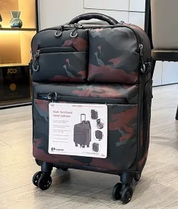 Light Weight 18 Inch Carryon Luggage for Travel with Backpack Wheels Suitcase Designs with Compartments