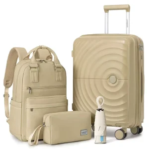 Lightweight 4-in-1 Travel Kit for Women Durable Water-Resistant Perfect for Weekend Getaways Business Travel Daily Use